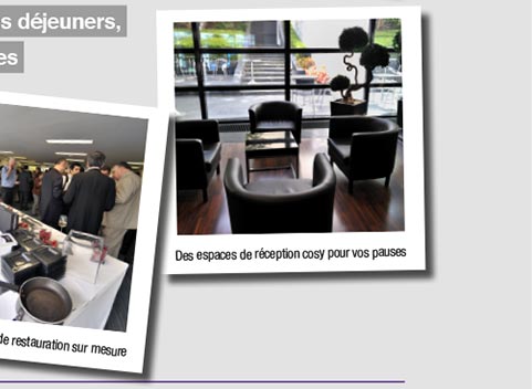 dîners et cocktails - jusqu’à 180 personnes